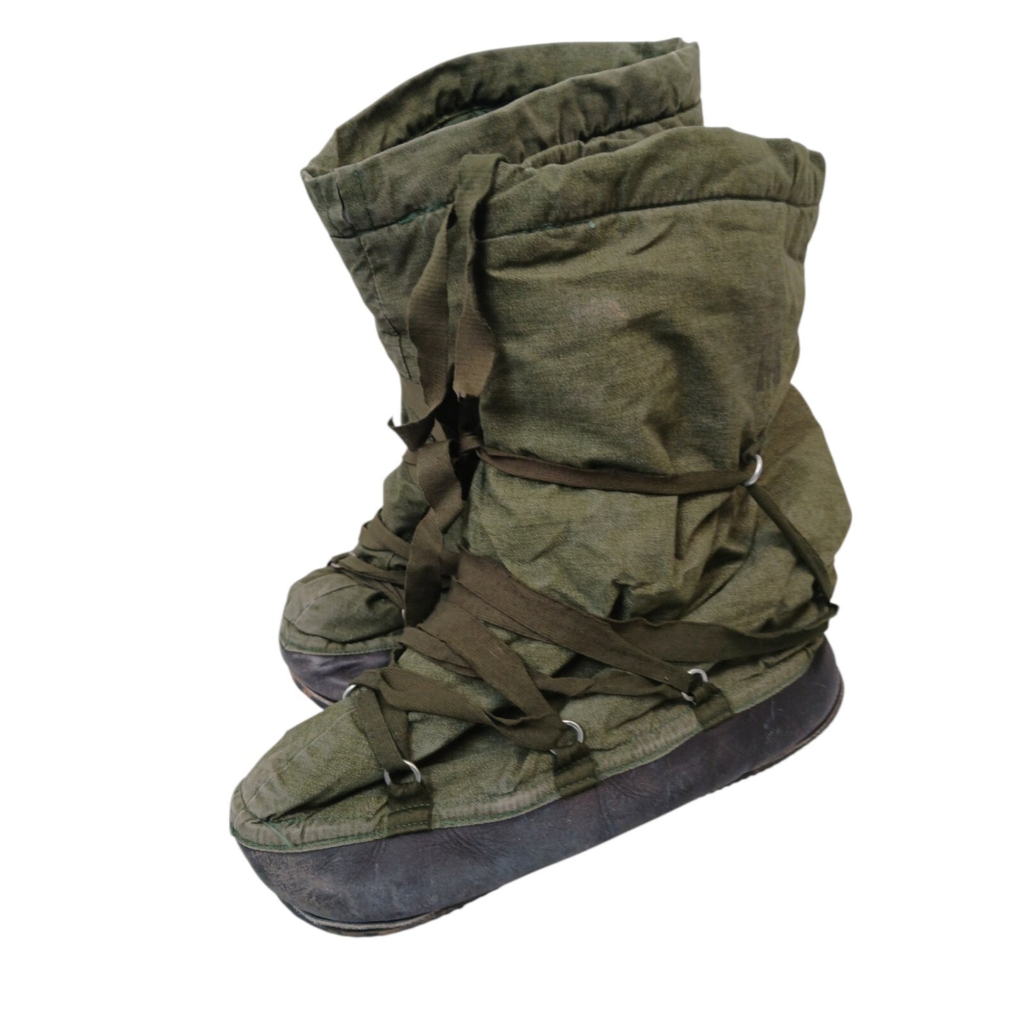 British Army Mukluk Snow Thermal Olive Green Overboot Surplus Bushcraft Survival