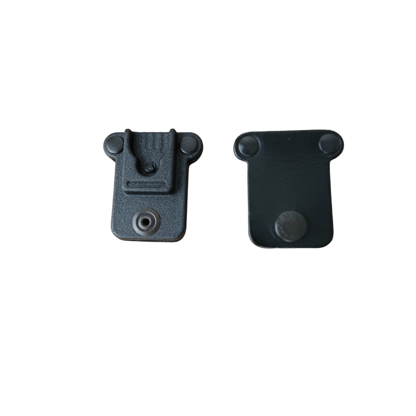 Airwave Dock Peter Jones Klickfast Leather Belt Clip x2 Ex Police 4cm x 6cm