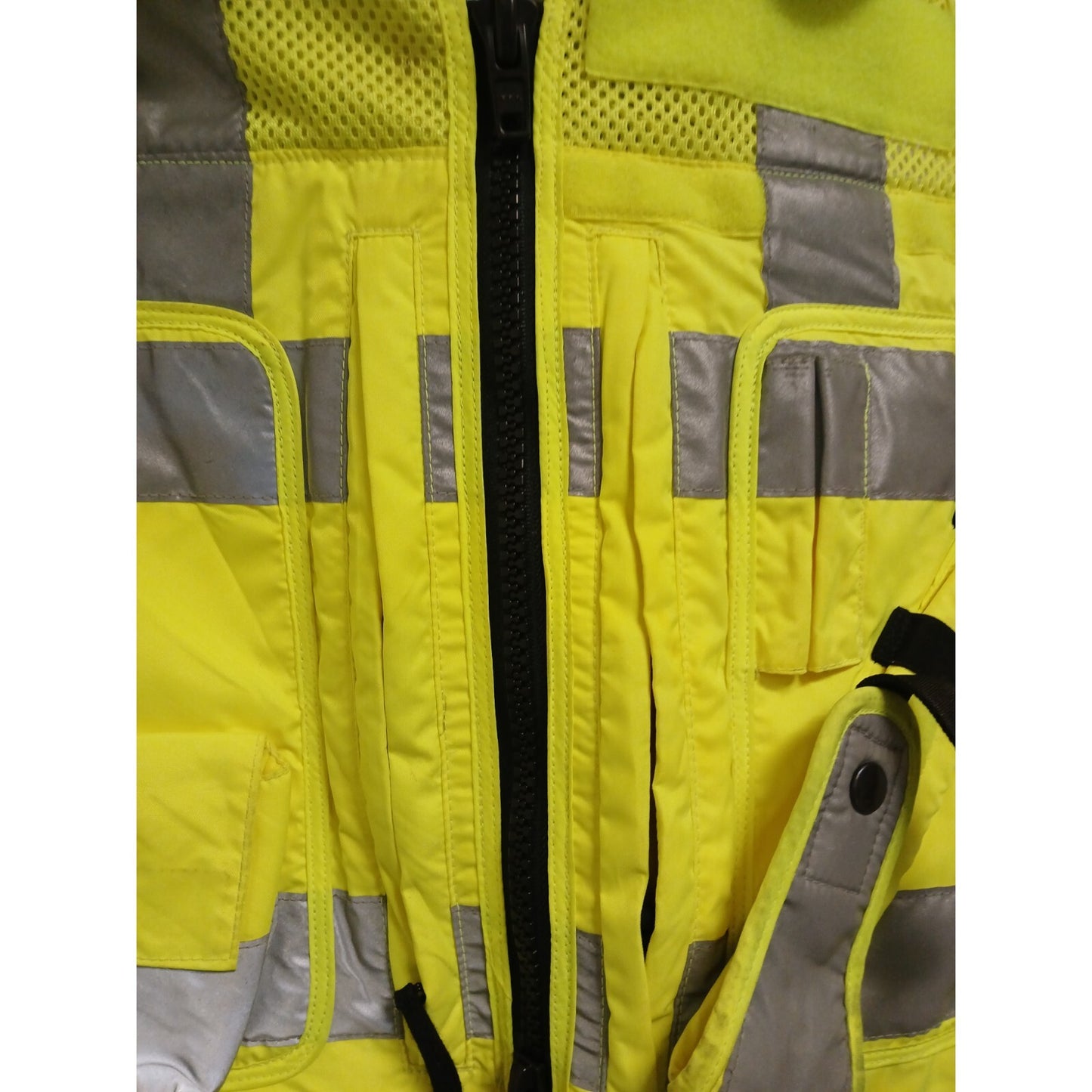 Mehler Vario System Vest Tactical Hi Viz Vis Klickfast Large Police Security