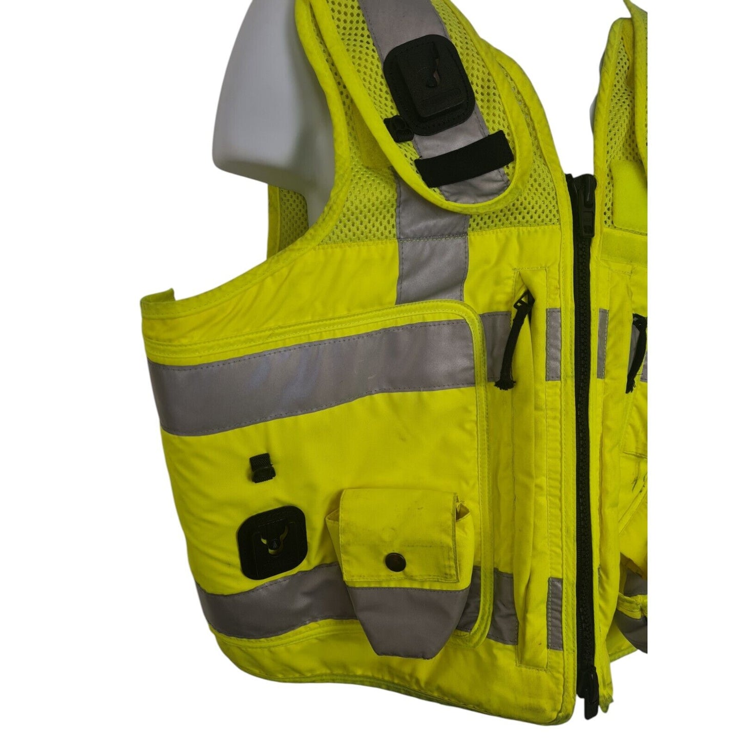 Mehler Vario System Utility Tactical Vest Hi Vis Hi Viz Size Small Security