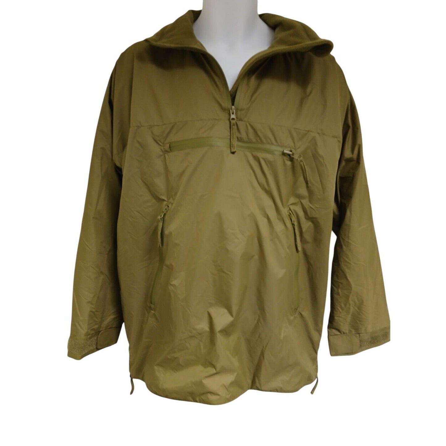 British Army Buffalo Smock Olive Green Lightweight Thermal Fleece Lined Pullover