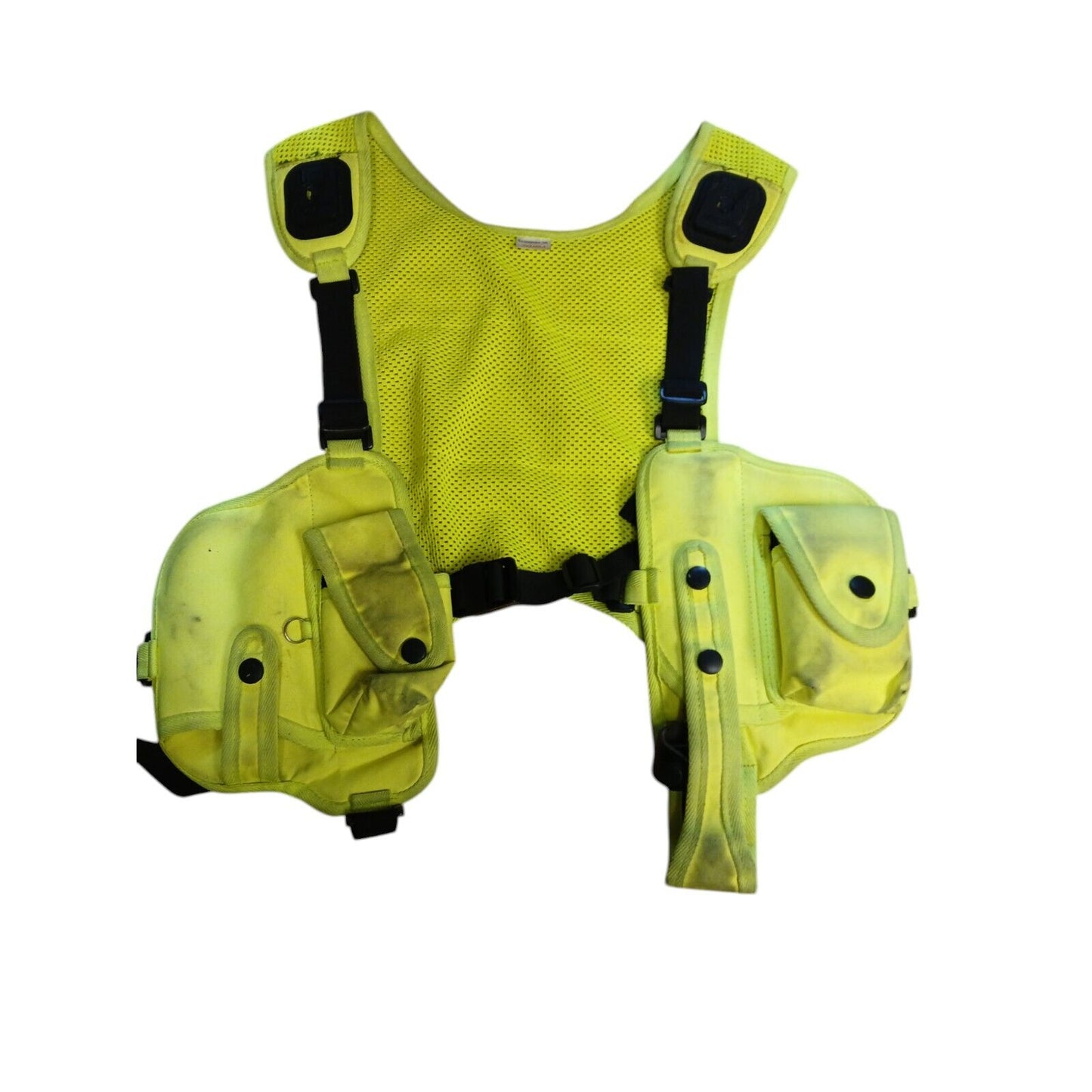 Overt Duty Shoulder Harness Protec Hi Viz Vis Equipment Holder Pouches Police (B