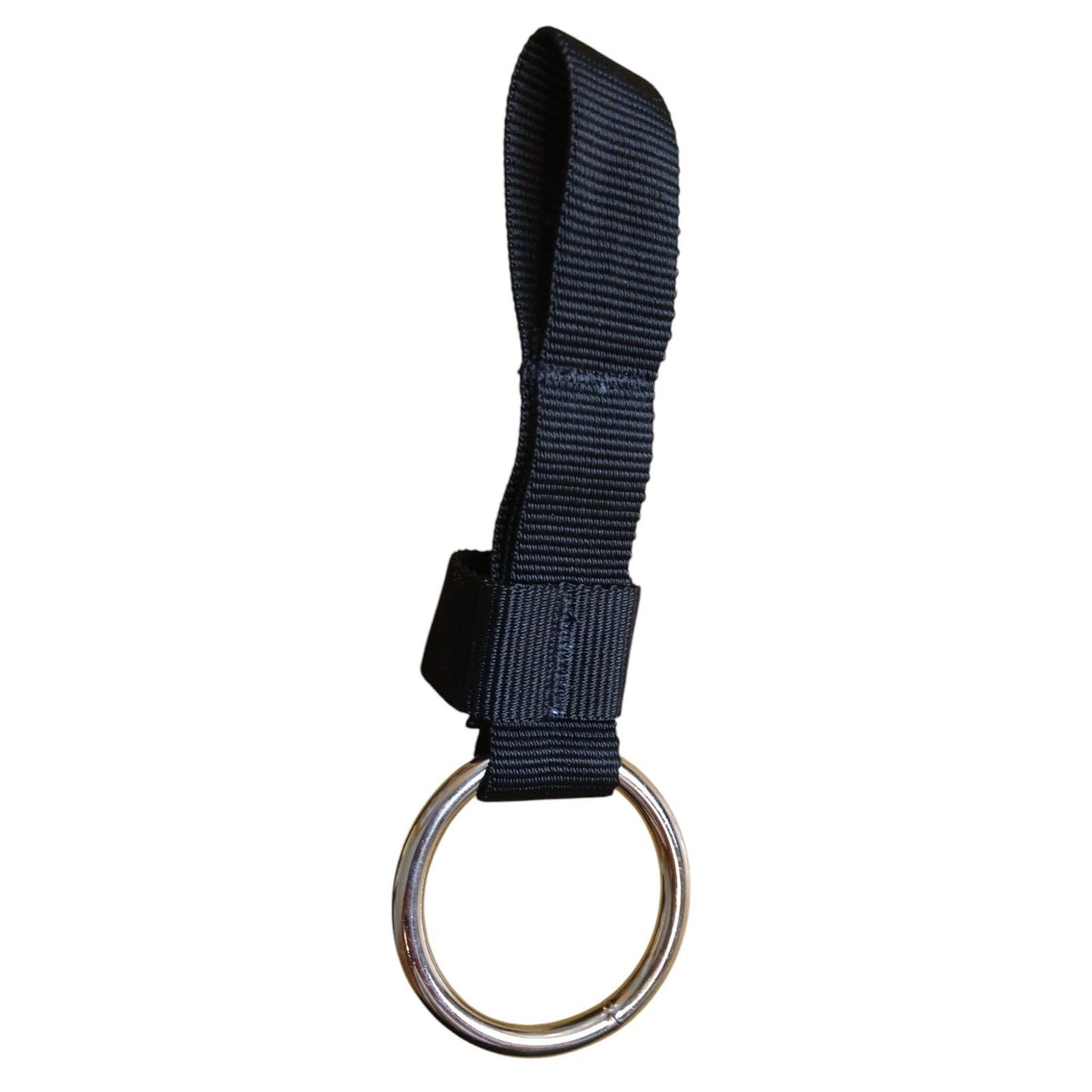 Police Duty Belt With 6 Pouches Attachments Black Nylon Security Webbing (C)