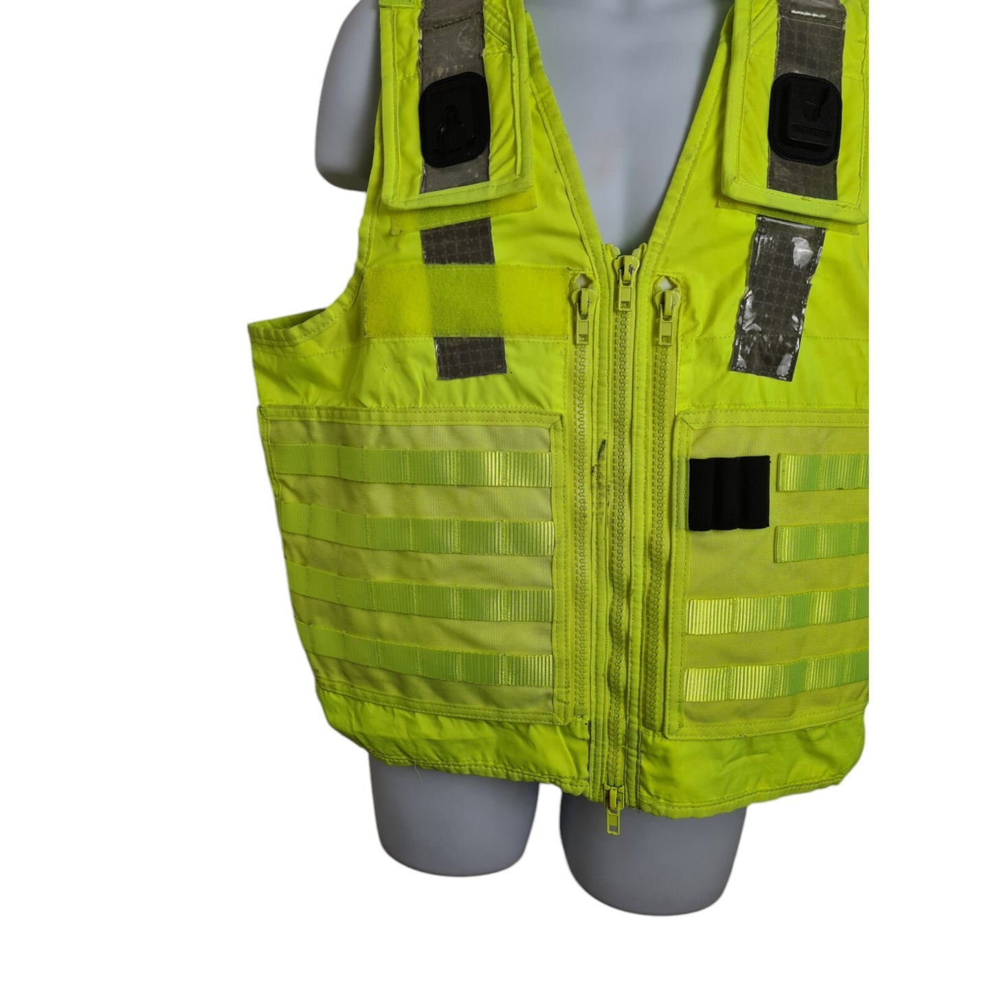 Arktis Molle Tactical Vest Utility Hi Vis Hi Viz Ex Police Security Size Small