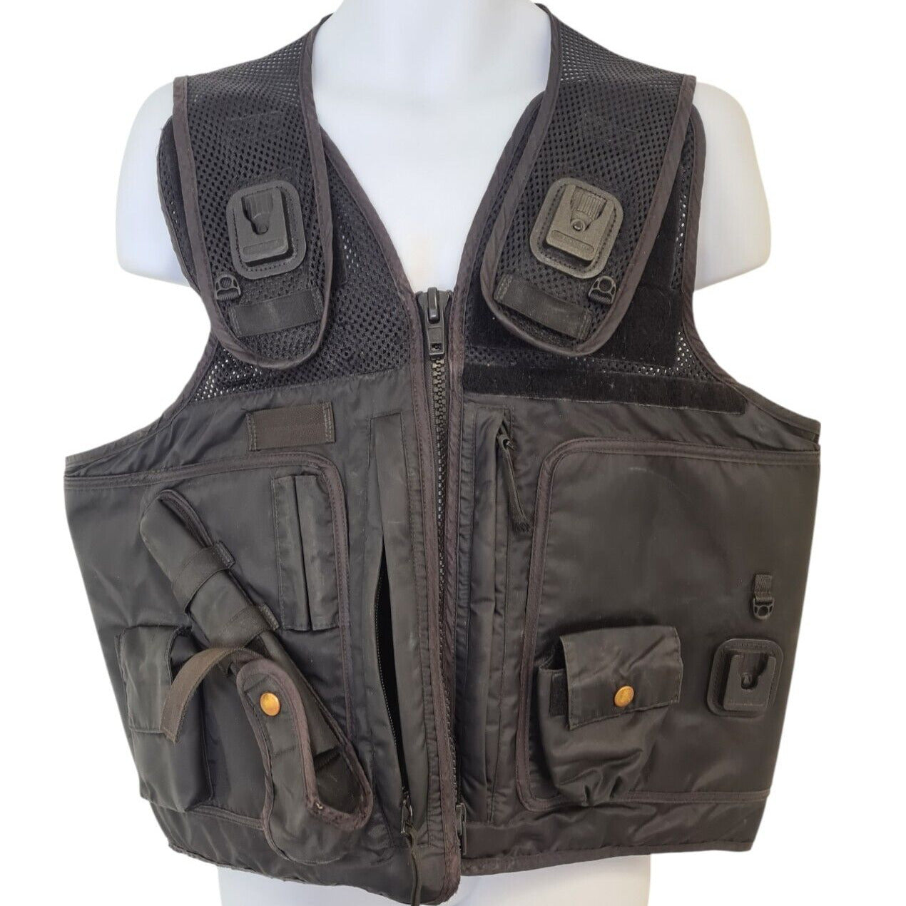 Mehler Vario System Vest Tactical Black Utility Small Integrated Pouches Police