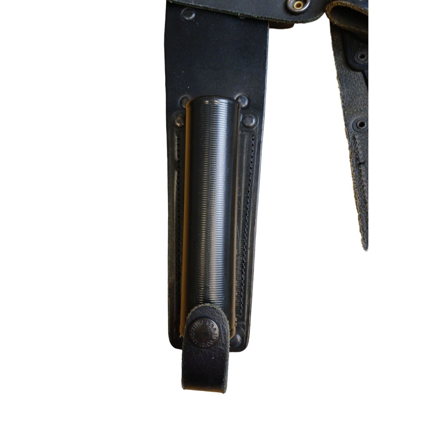 Peter Jones Leather Baton Holder 26" Belt Loop 360 Rotation Ex Police