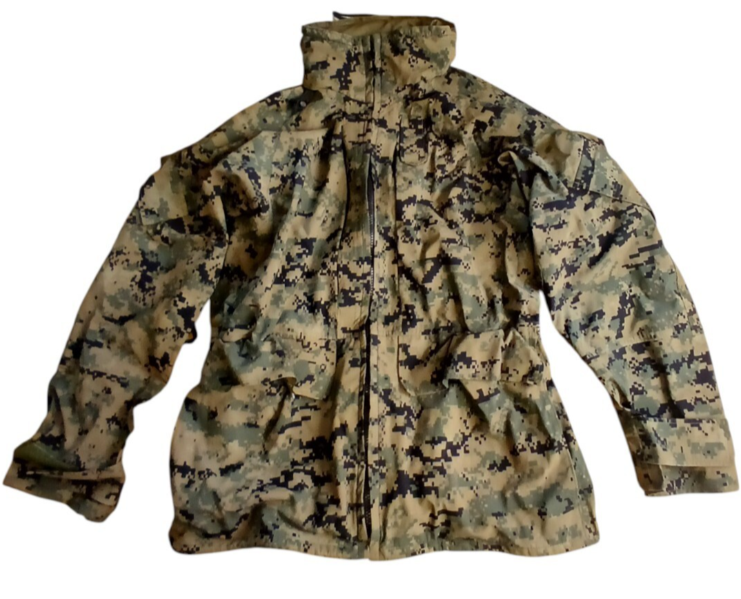 USMC Digital Marpat Parka Goretex APECS Jacket Woodland Camouflage Digi Coat