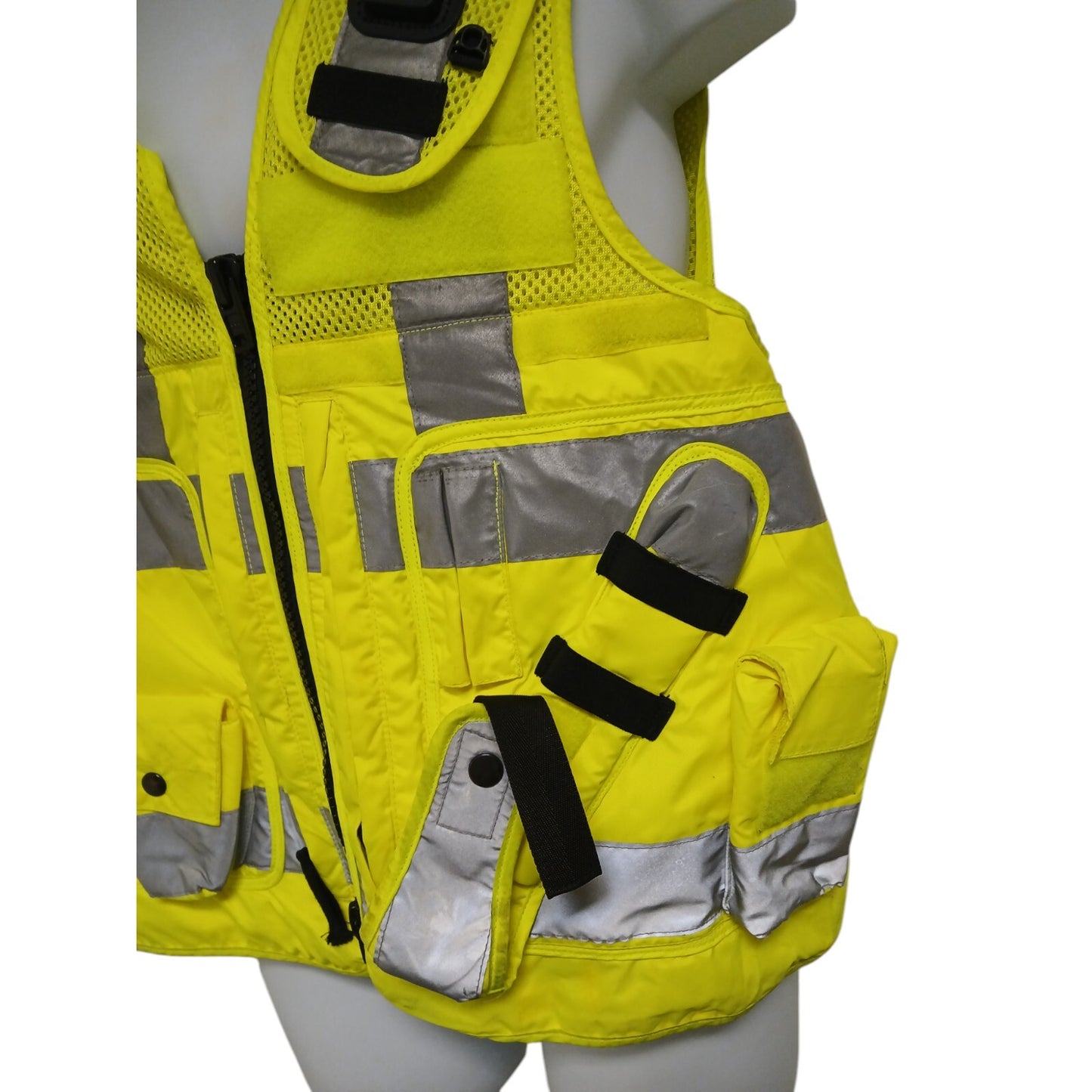 Mehler Vario System Vest Tactical Hi Viz Vis Klickfast Large Police Security