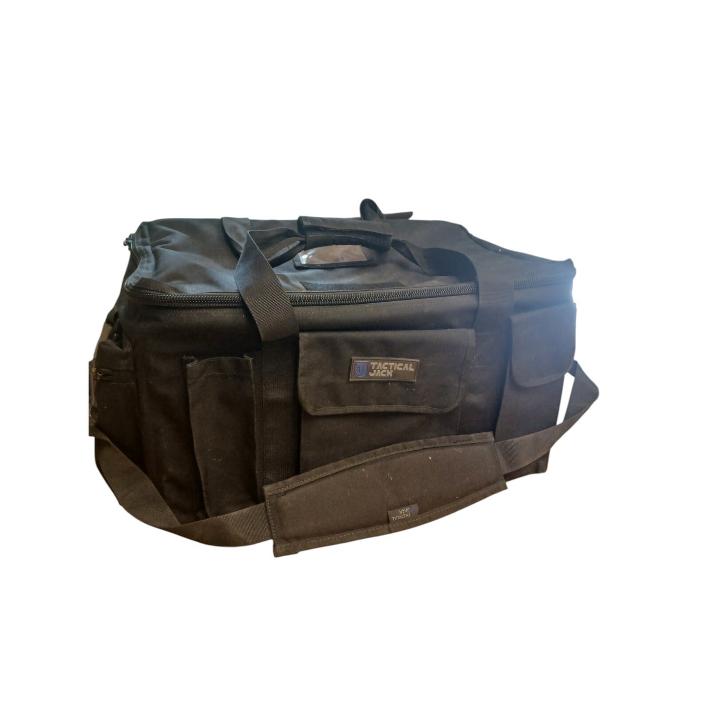 Tactical Jack Holdall Bag Ridged Black Overnight Kit Bag Police Security Airsoft