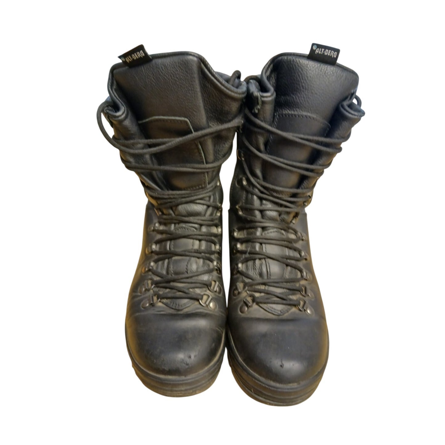 Altberg Peacekeeper P3 Boots Safety Aqua Black Leather Ex Police Security Size 6
