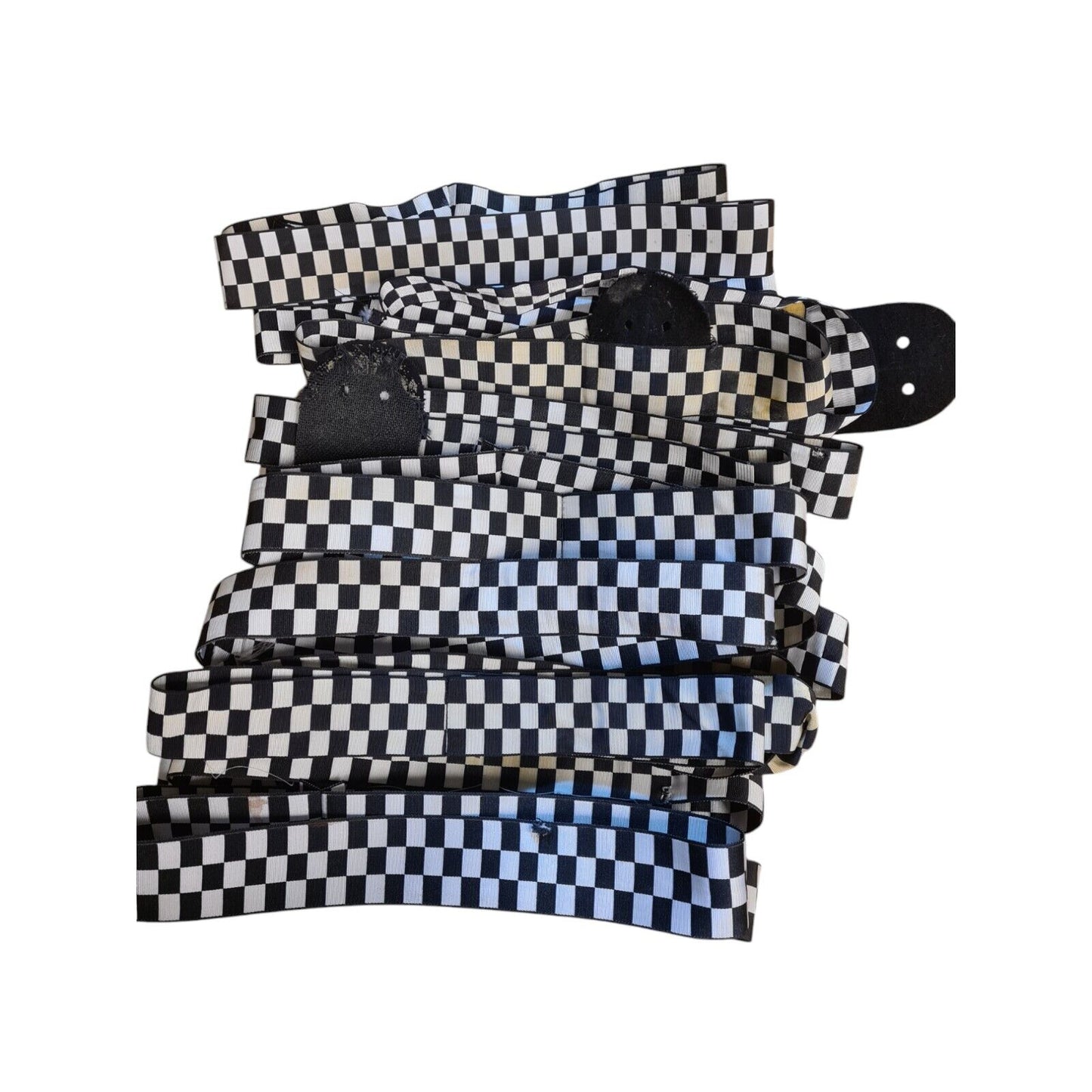 Police Black And White Checked Hat Bands x20 Bundle Restorer Interest