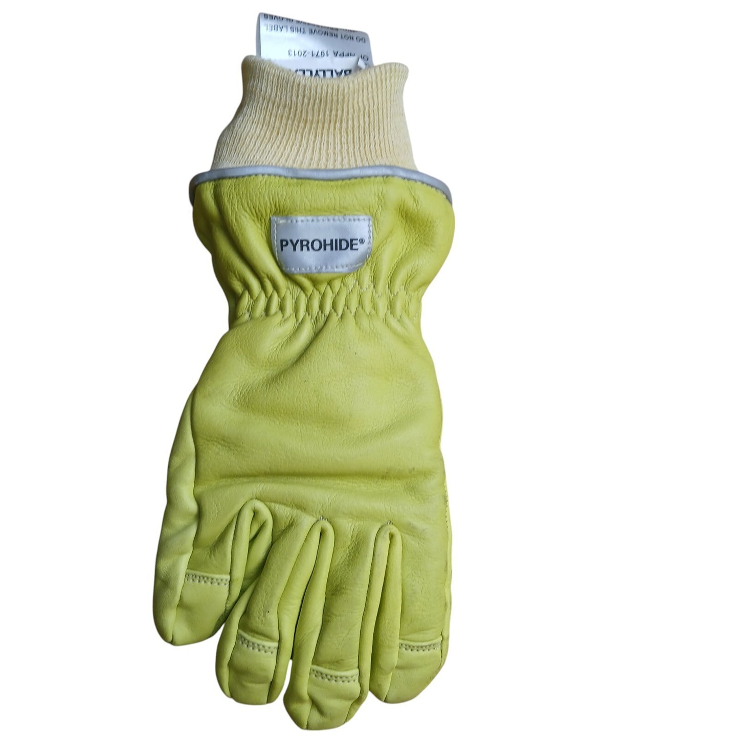 Firemaster Ultra Classic Gloves Pyrohide Leather Ballyclare Small Yellow A Grade