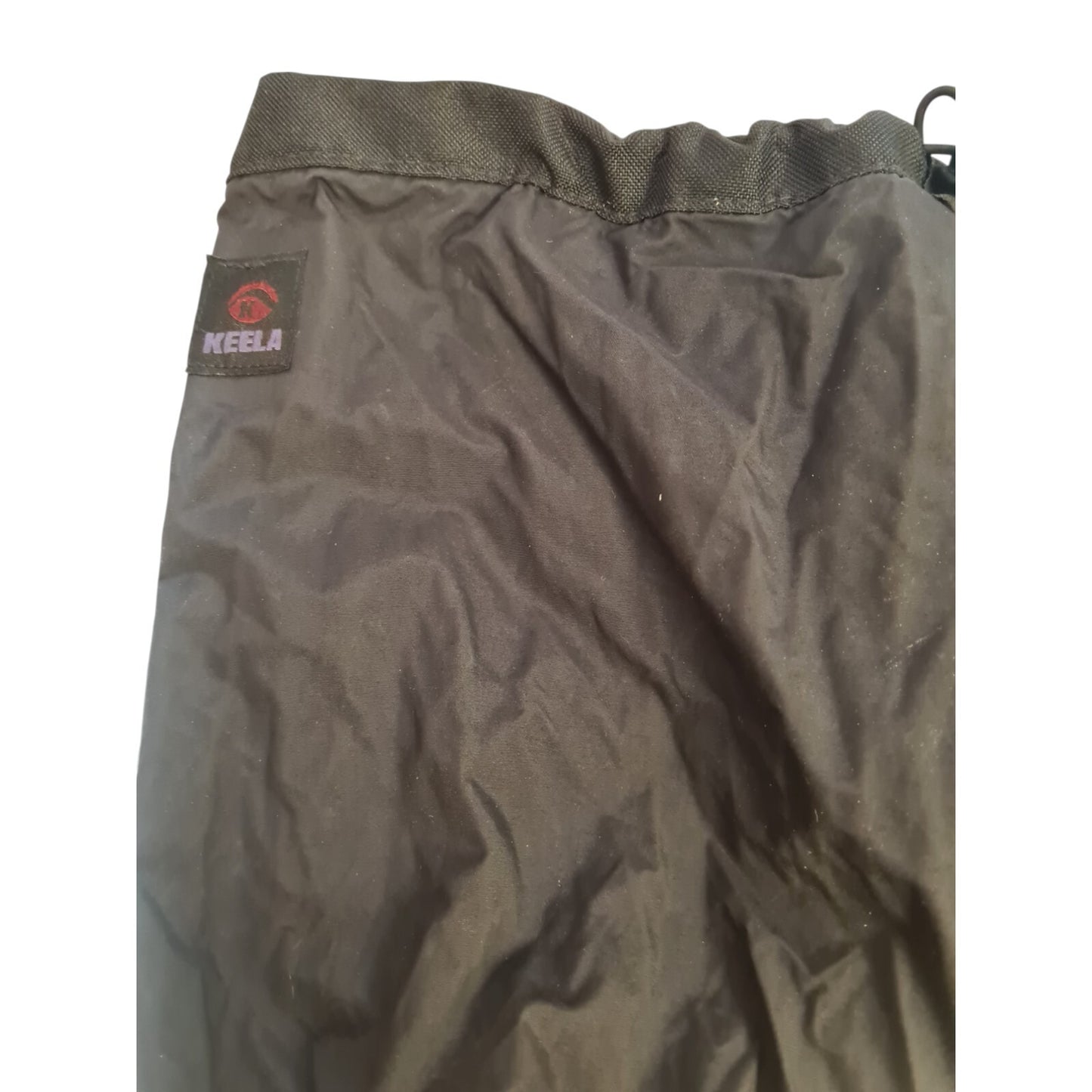 Keela Leg Gaiters Gators Goretex Black SIze Large Walking Hiking Wet Weather