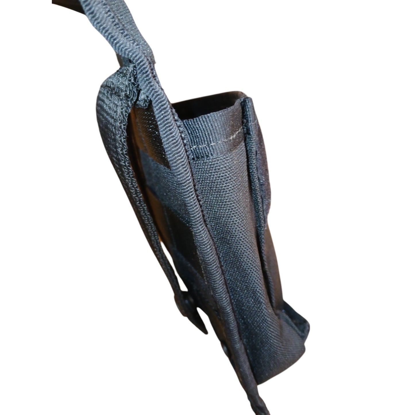 Molle Pouch Black Large x3 Modular Ex Police Airsoft Security Tactical