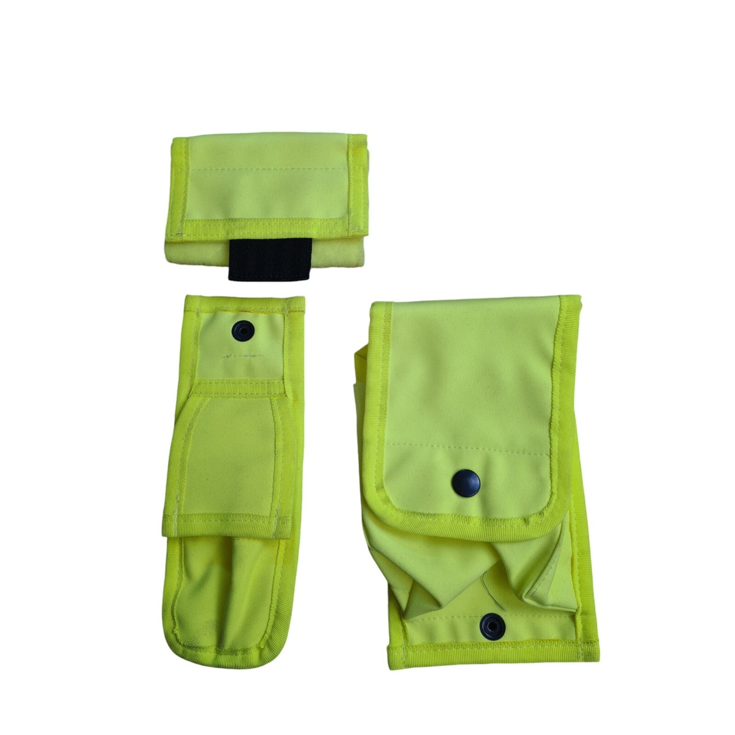 Aegis Engineering Buddy-Lok Pouch Hi Vis Hi Viz x3 Pouches Police Bundle Yellow