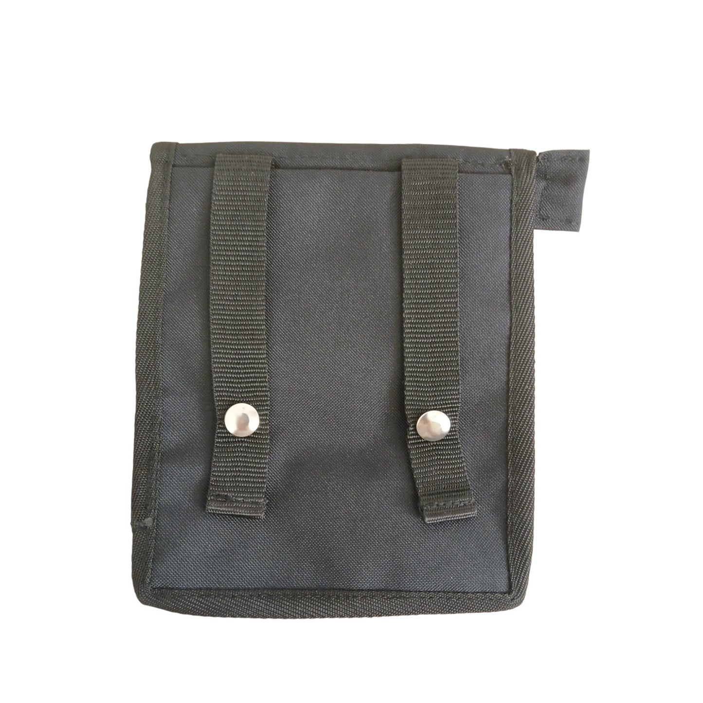 Molle Document Pouch Black Large Modular Ex Police Airsoft Security Tactical