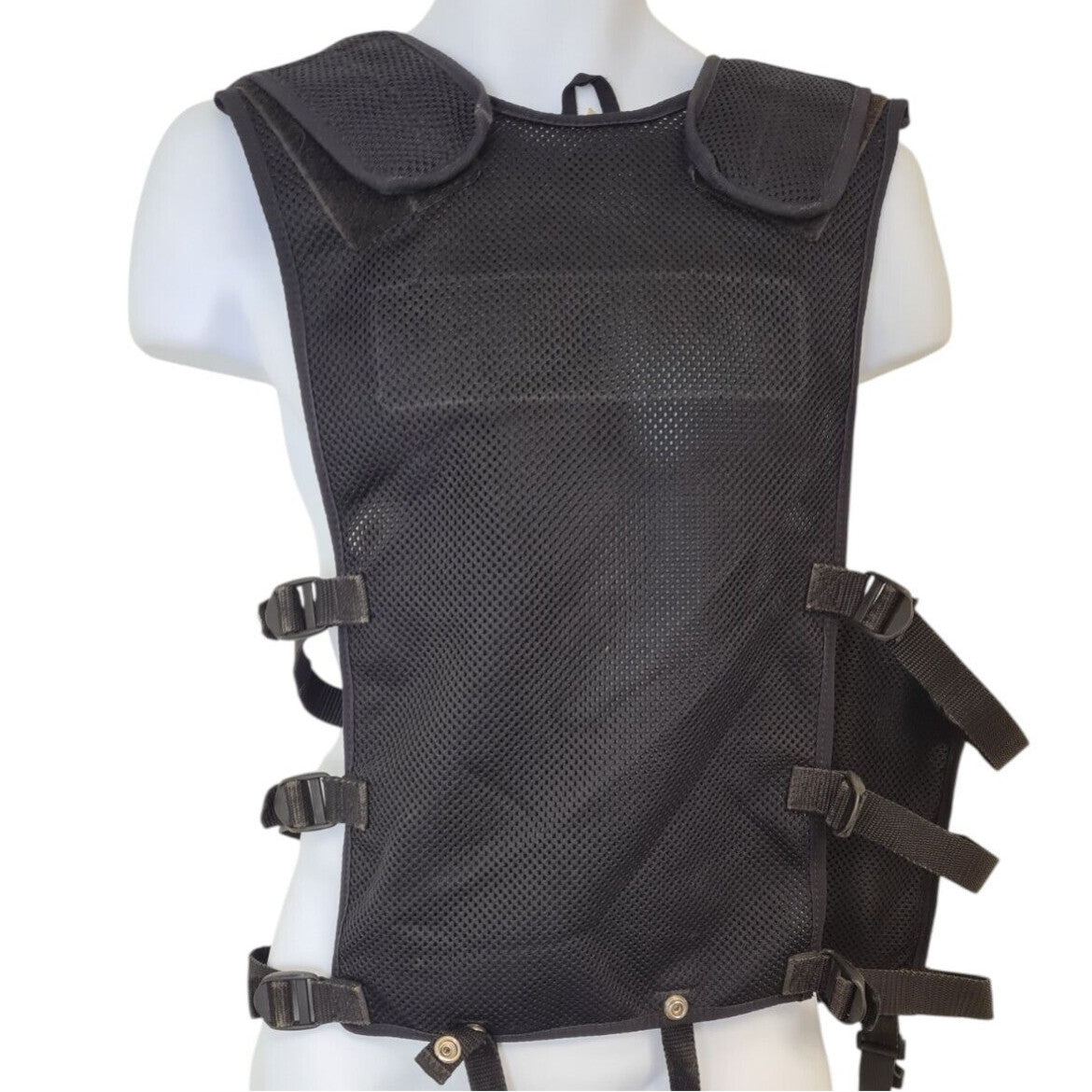 Tactical Vest Integrated Pouches Adjustable Airsoft Security Police Utility