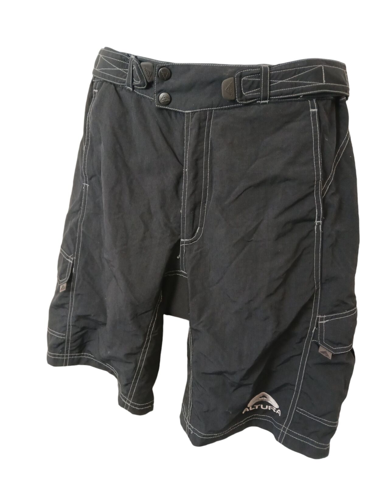 Altura Cycling MTB Shorts Black Lined Padded Mens Bike Police Mountain Biking