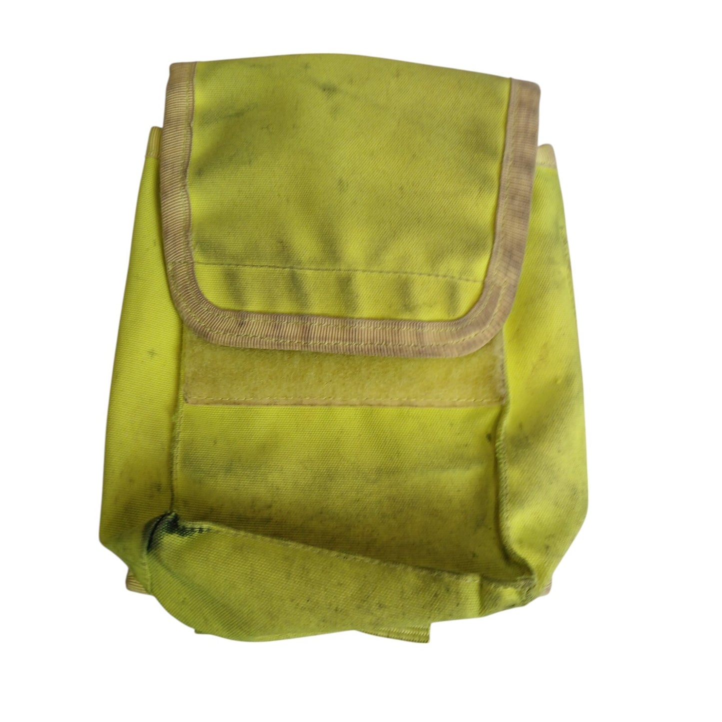 Molle Pouches Hi Viz Pouch x7 Bundle Hi Vis Yellow Ex Police Security Grade B