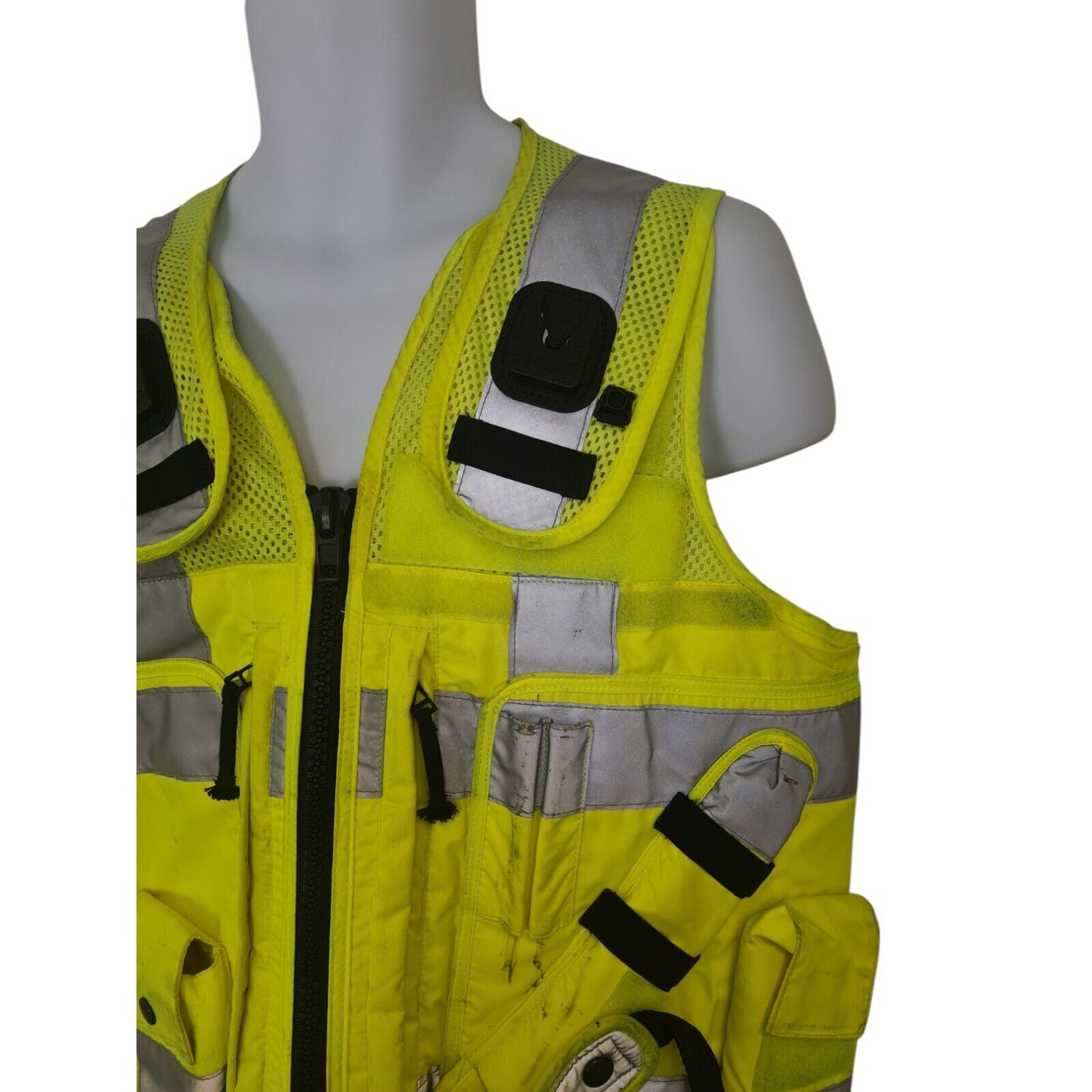 Mehler Vario System Utility Tactical Vest Hi Vis Hi Viz Size Small Security