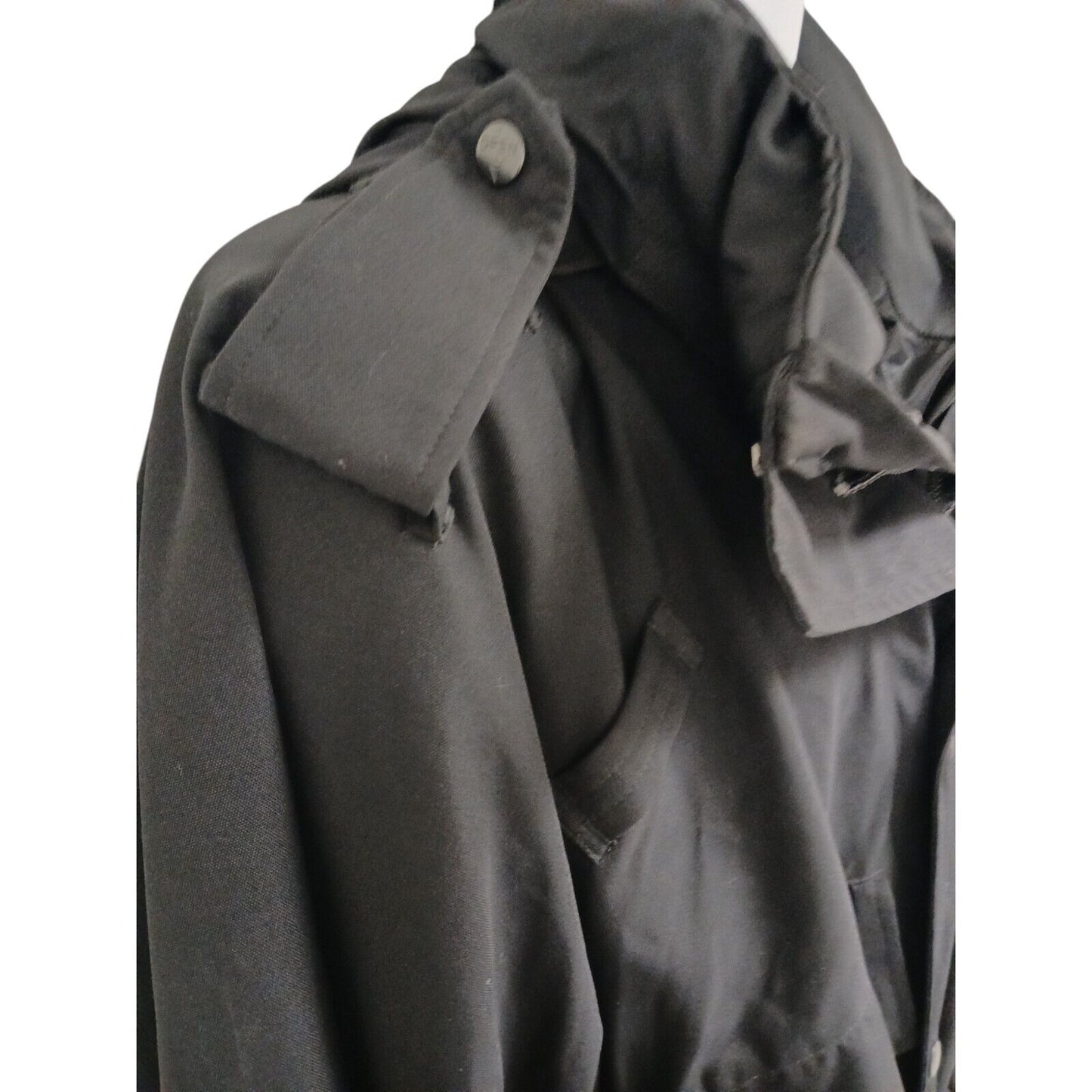 Cooneen Defence Waterproof Jacket 3/4 Length Coat Black Large Police Security
