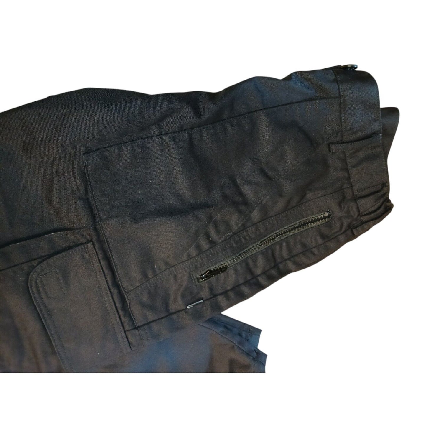 Combat Cargo Work Trousers Black Ex Police Womens Paintball Security Grade 1