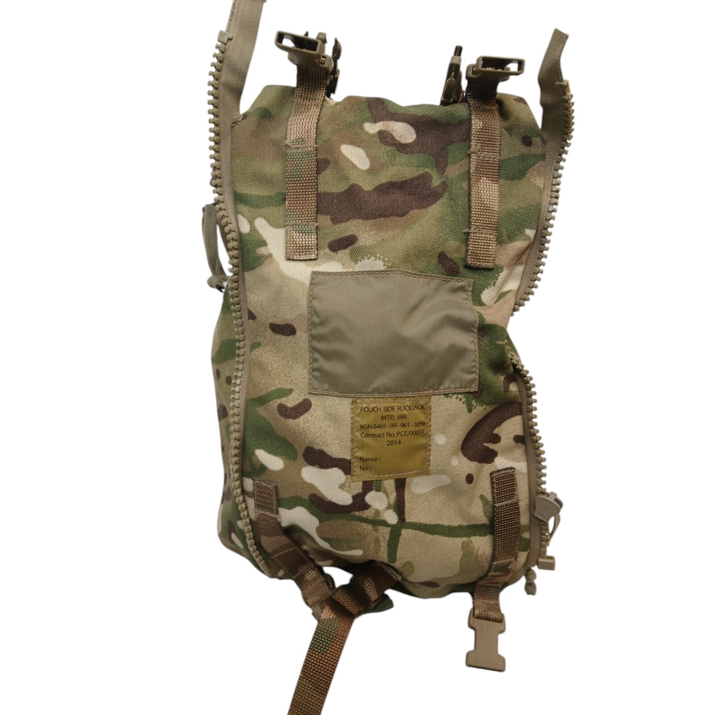 British Army Bergen Side Pouch MTP Rucksack Pouches Camo IRR Utilitiy Webbing
