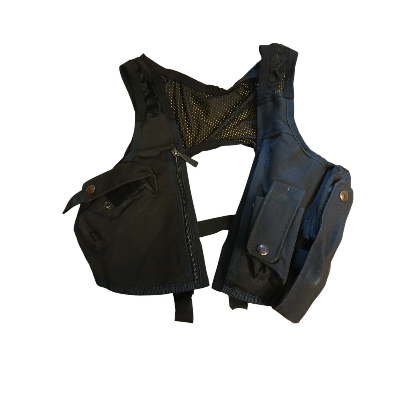 KIT Overt Duty Shoulder Harness Equipment Holders Black Police Security Pouches