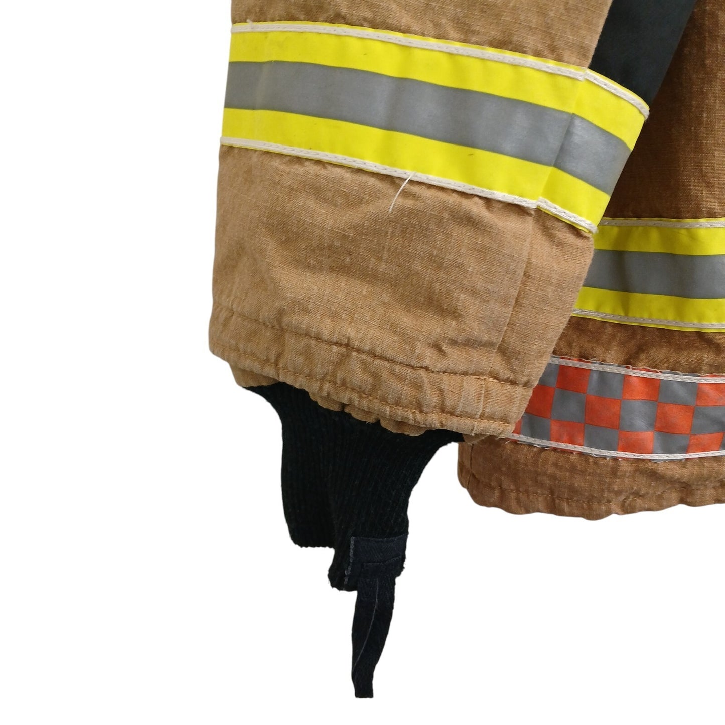 Firemans Jacket Brown Khaki Fire Fighters Coat Fireman Uniform Suit Goretex Fire