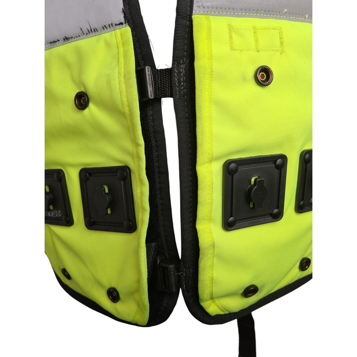 Aegis Engineering Hi Viz Hi Vis Stab Vest Body Armour Cover Buddy-Lok System F
