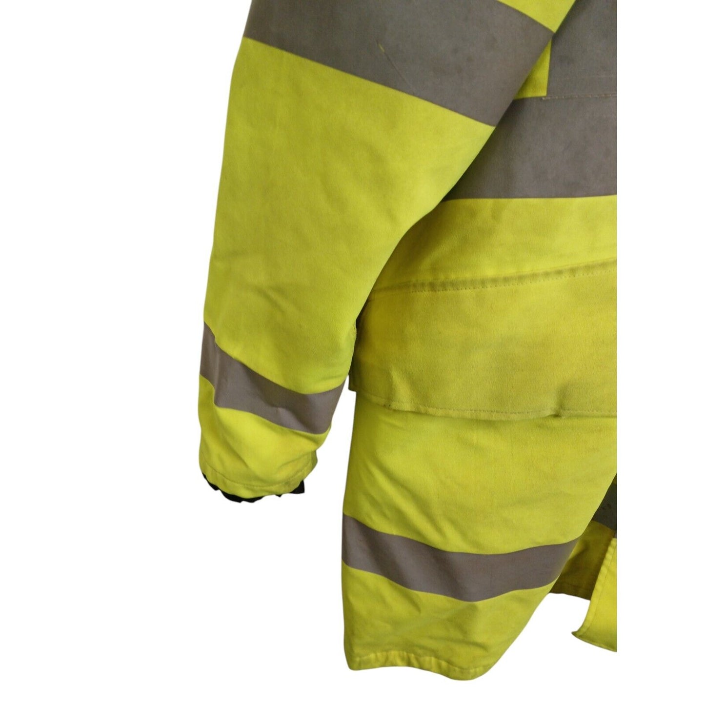 Ballyclare Goretex Jacket 3/4 Length Hi Viz Hi Vis Yellow Railway Waterproof