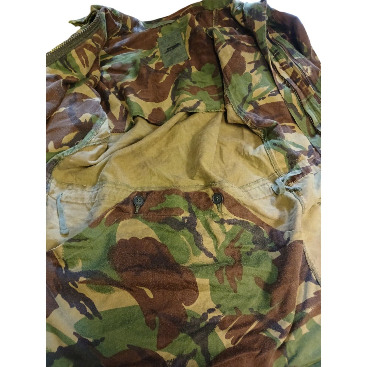 Combat Temperate Smock DPM Woodland Combat Coat Lightweight Jacket Military