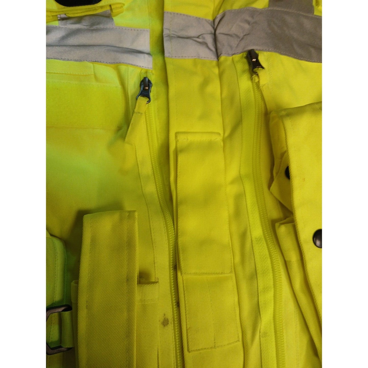 Endura Tactical Vest Hi Viz Vis Klickfast Large Pouches Ex Police Security