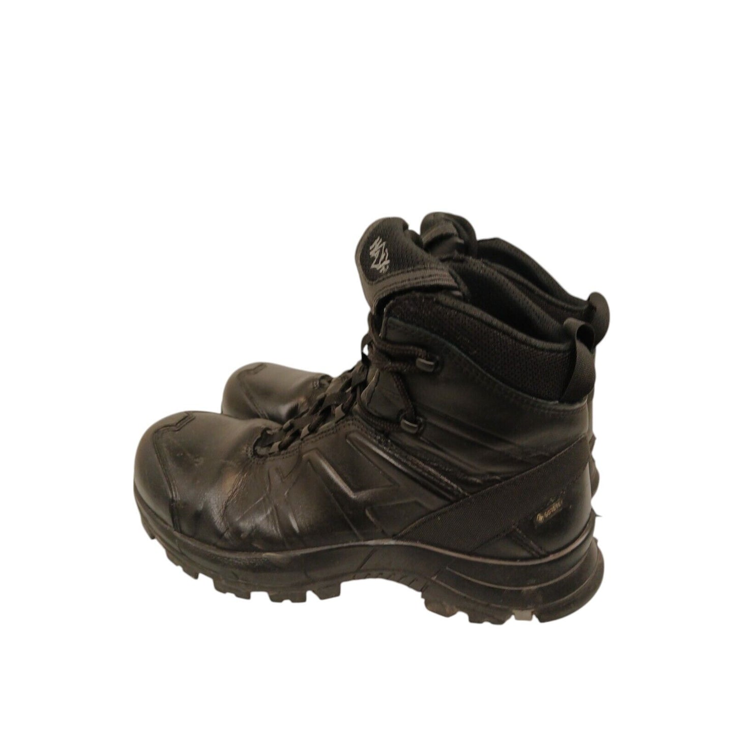 Haix Black Eagle Boots Goretex Steel Mid Safety Size 7 Police Security Workwear