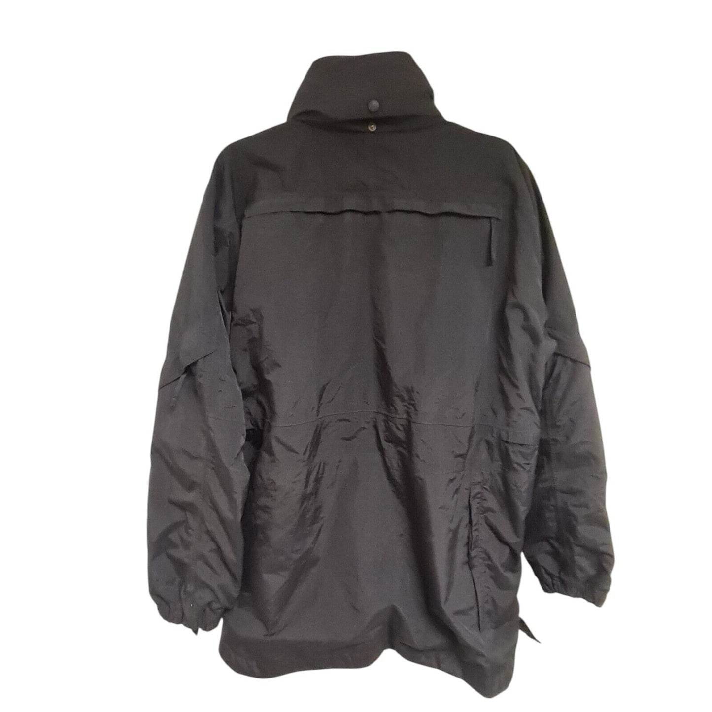 5.11 Tactical Jacket Coat Smock Hood Black Security Size L Ex Police Doorman