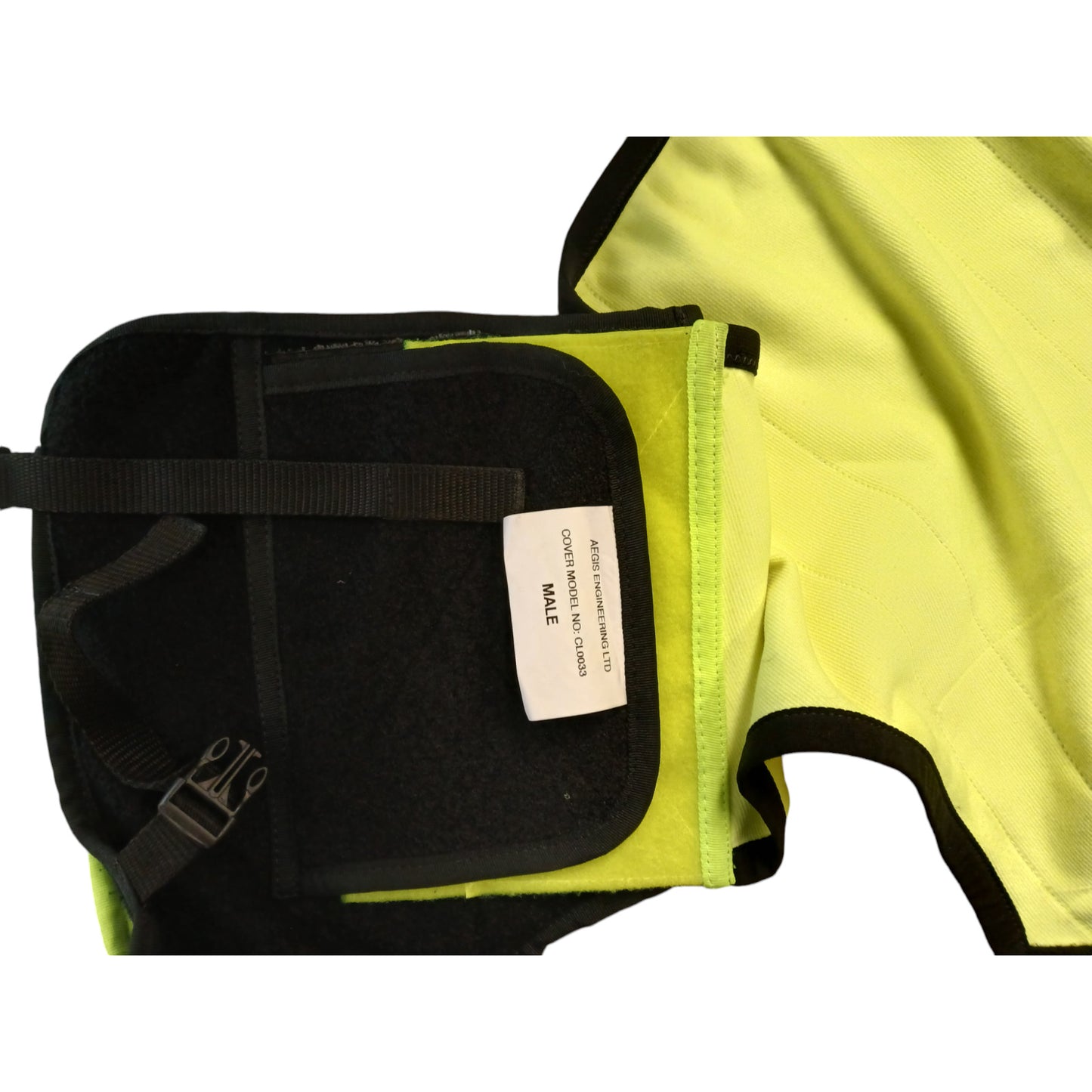 Aegis Hi Vis Hi Viz Tactical Vest Complete With Twist Lock Pouches M-ML Security