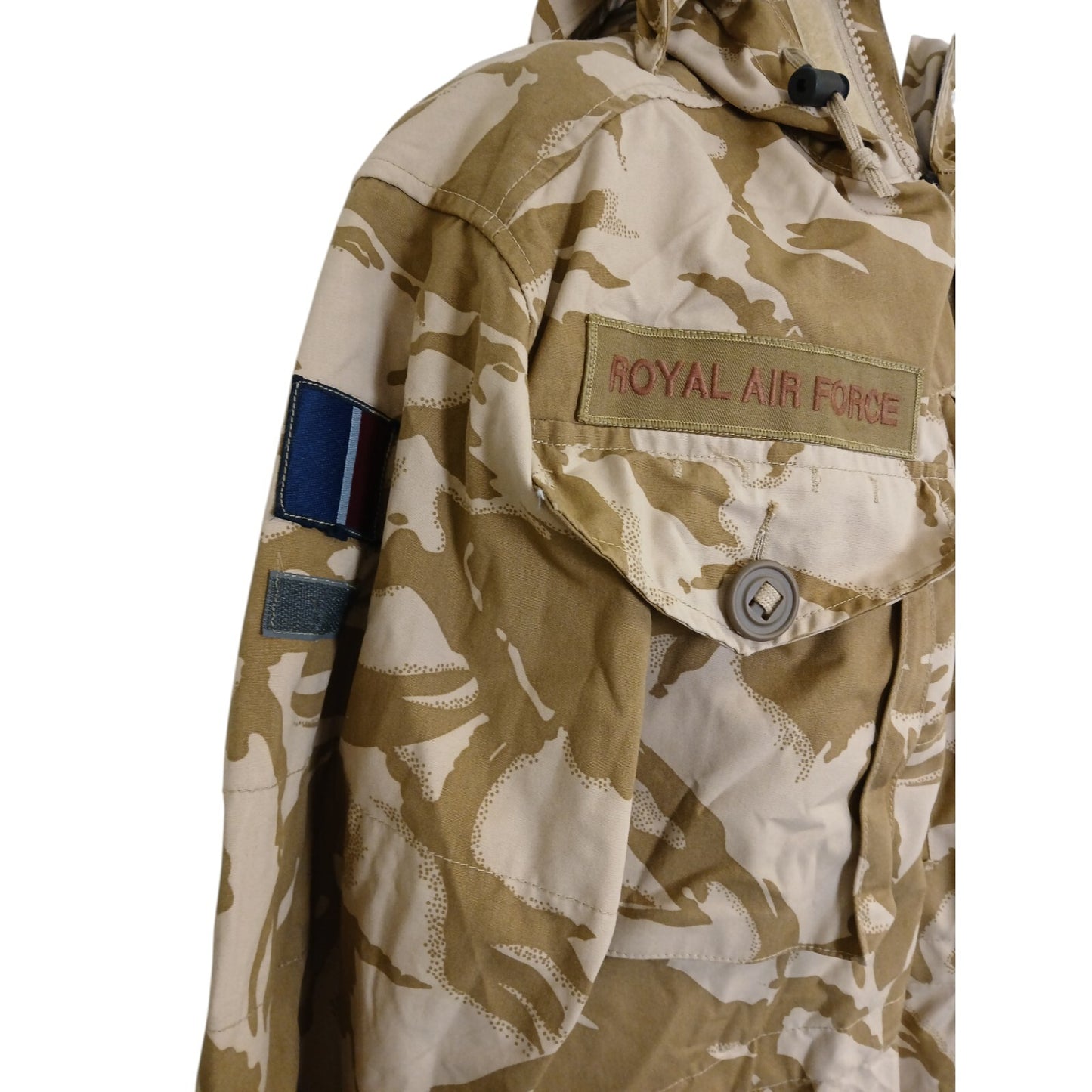 DPM Desert Windproof Combat Smock Desert Coat Jacket Hood DP RAF Army Navy