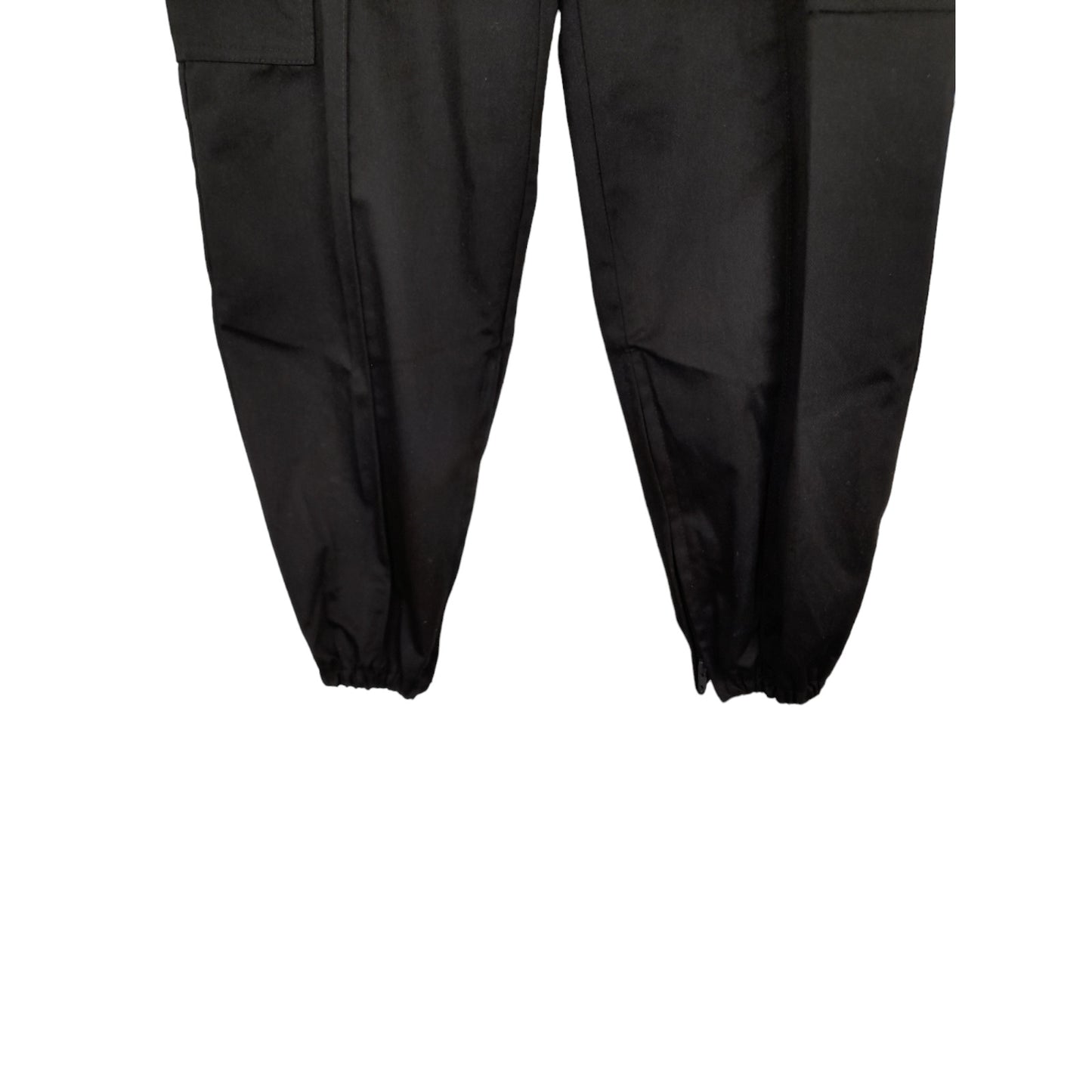 Combat Cargo Trousers Ankle Cuff Dog Handler Security Black Ex Police