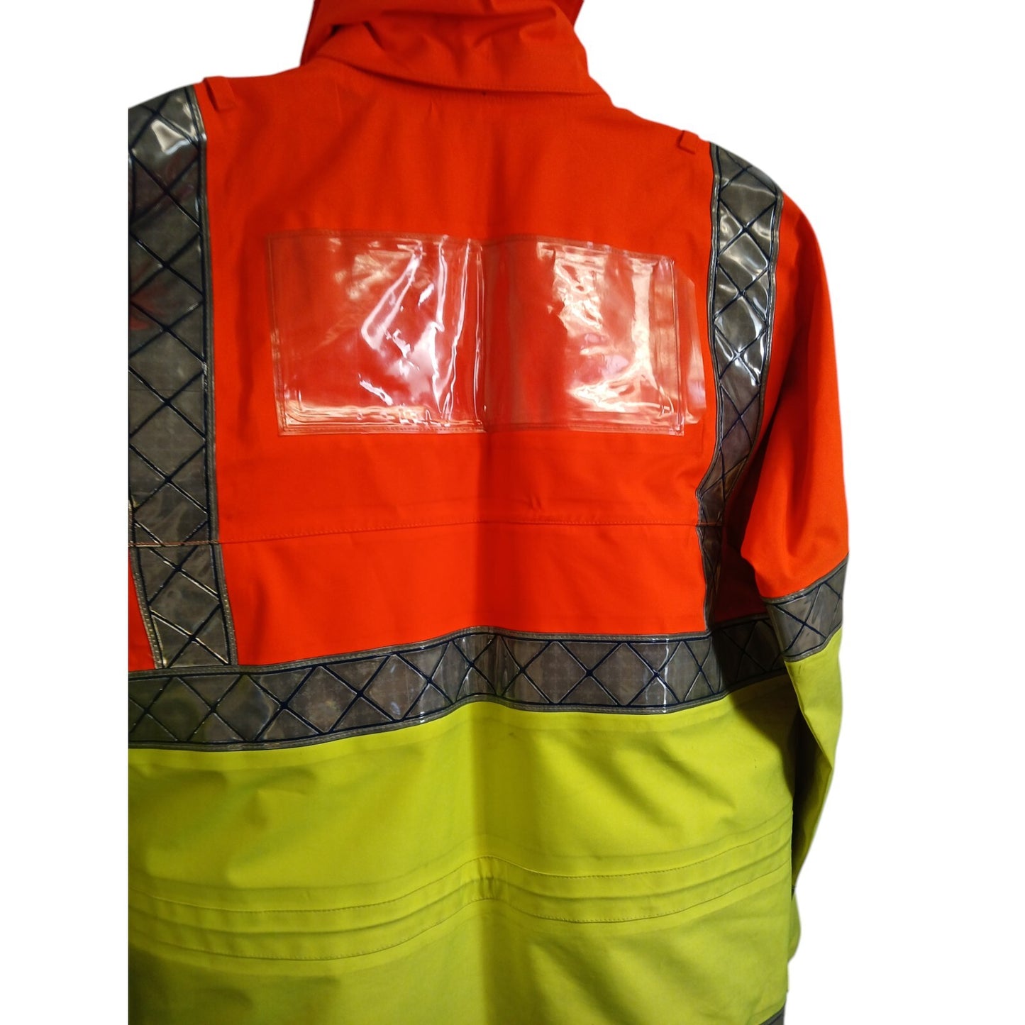 Goretex Hi Vis Class 3 3/4 Length Jacket Waterproof Motorway Highway Grade B