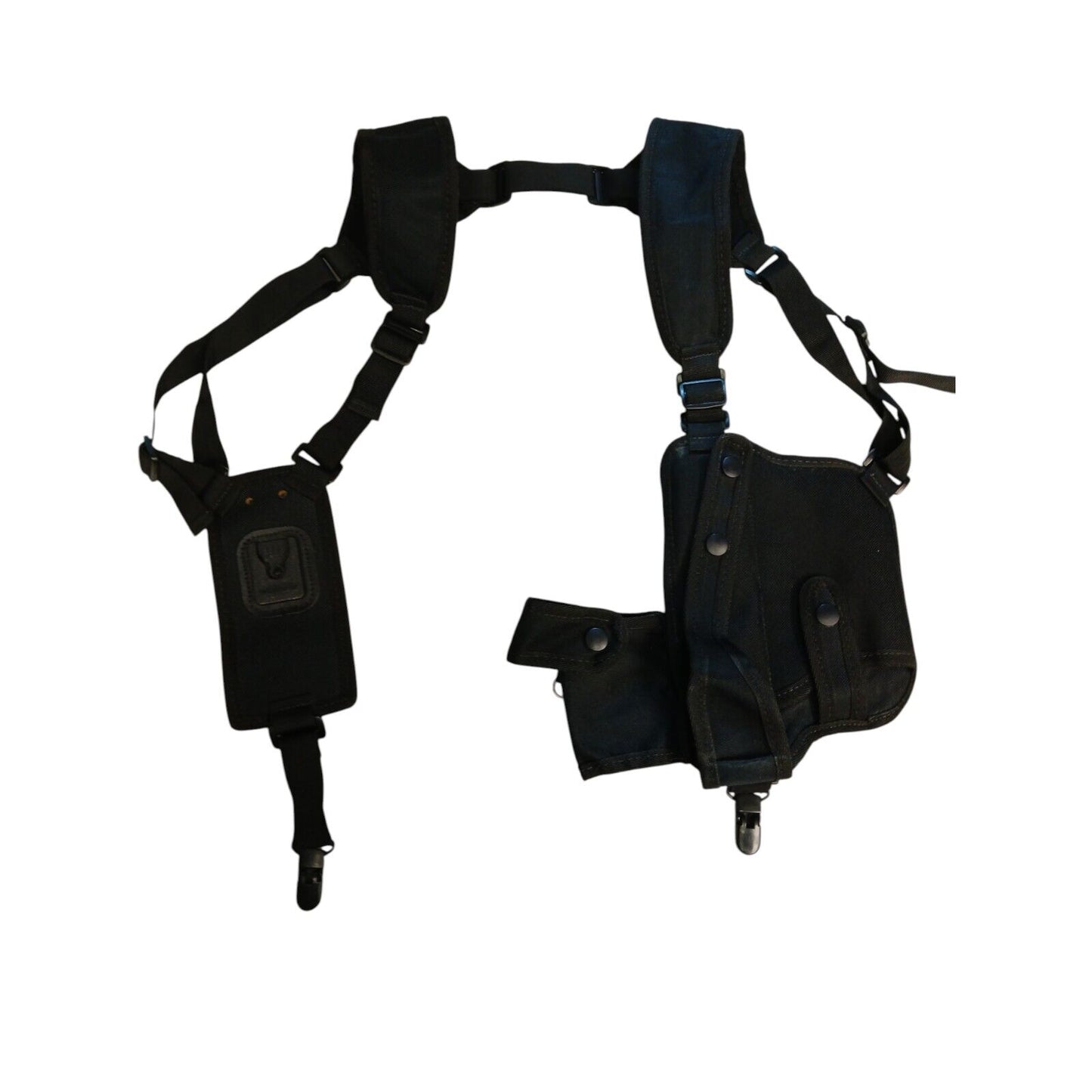 Protec Covert Shoulder Harness Chest Rig Holster Black Security Adjustable
