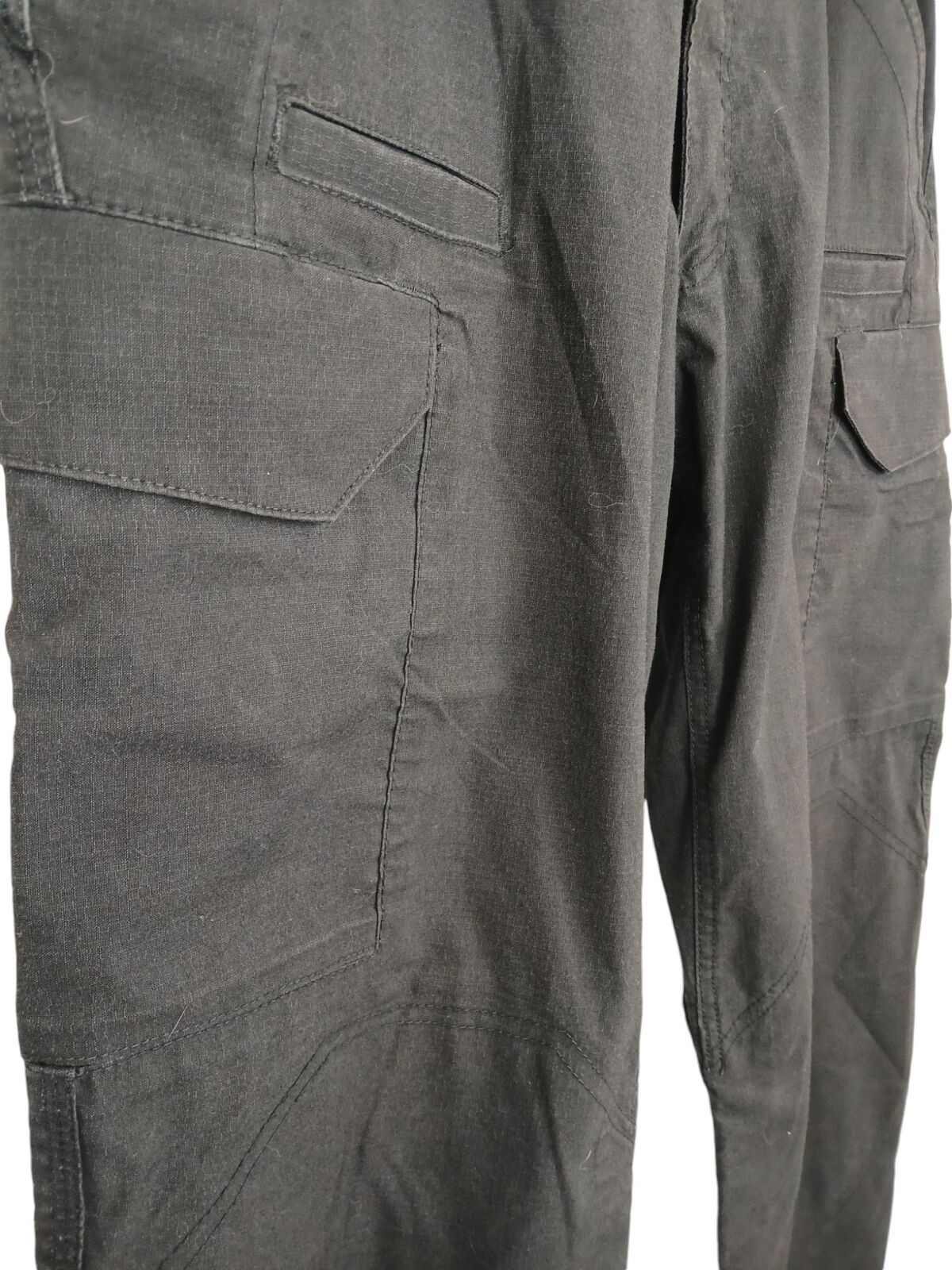 First Tactical Trousers Combat Ripstop Black Ex Police Cargo Security Work Mens