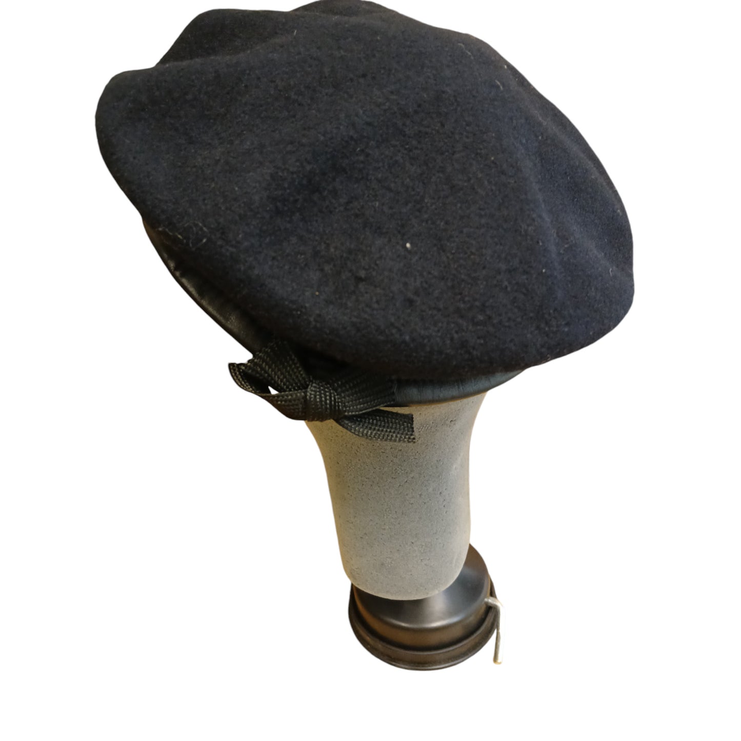 Firmin Navy Blue Beret Royal Navy Police Cadet Military Silk Lined Wool