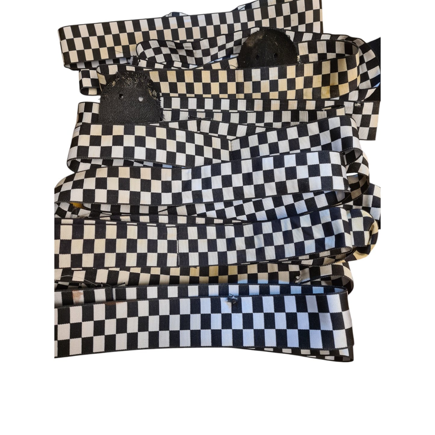 Police Black And White Checked Hat Bands x20 Bundle Restorer Interest