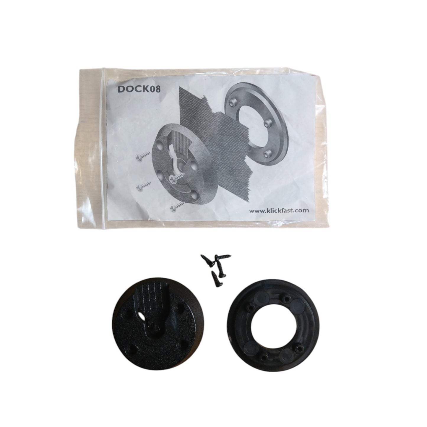 Klickfast Dock Screw On Garment Fabric Clothing DOCK08 Fast Studs Ex Police