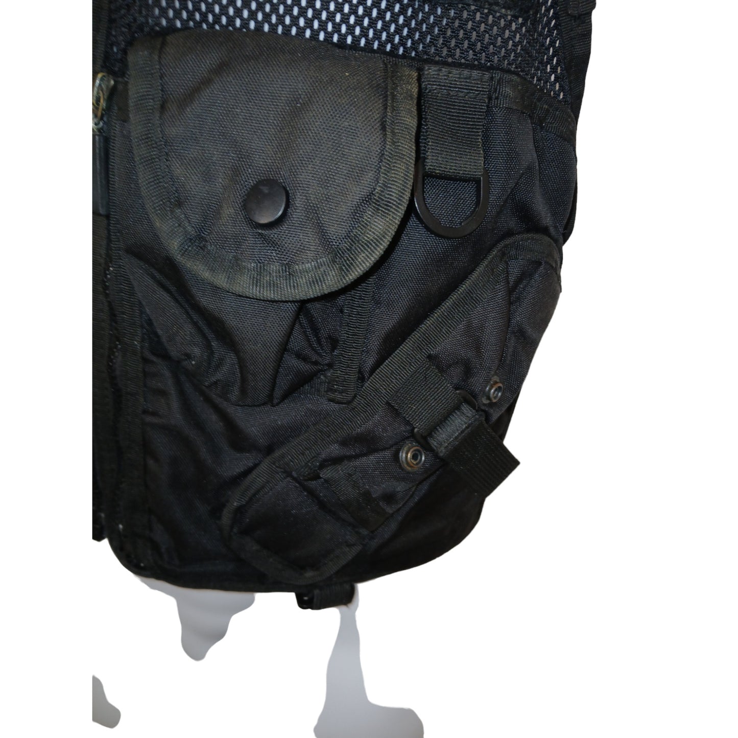 Op.Zulu Tactical Duty Vest Ex Police RH Security Equipment Duty Black Grade B
