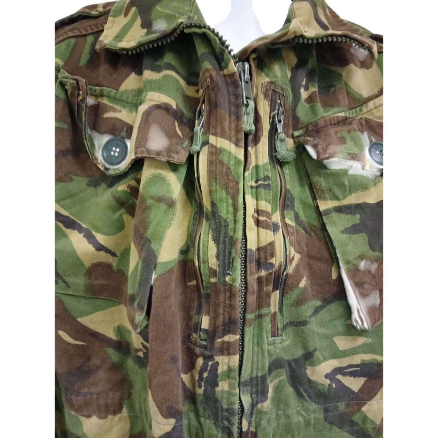Combat Temperate Smock DPM Woodland Combat Coat Lightweight Jacket Military