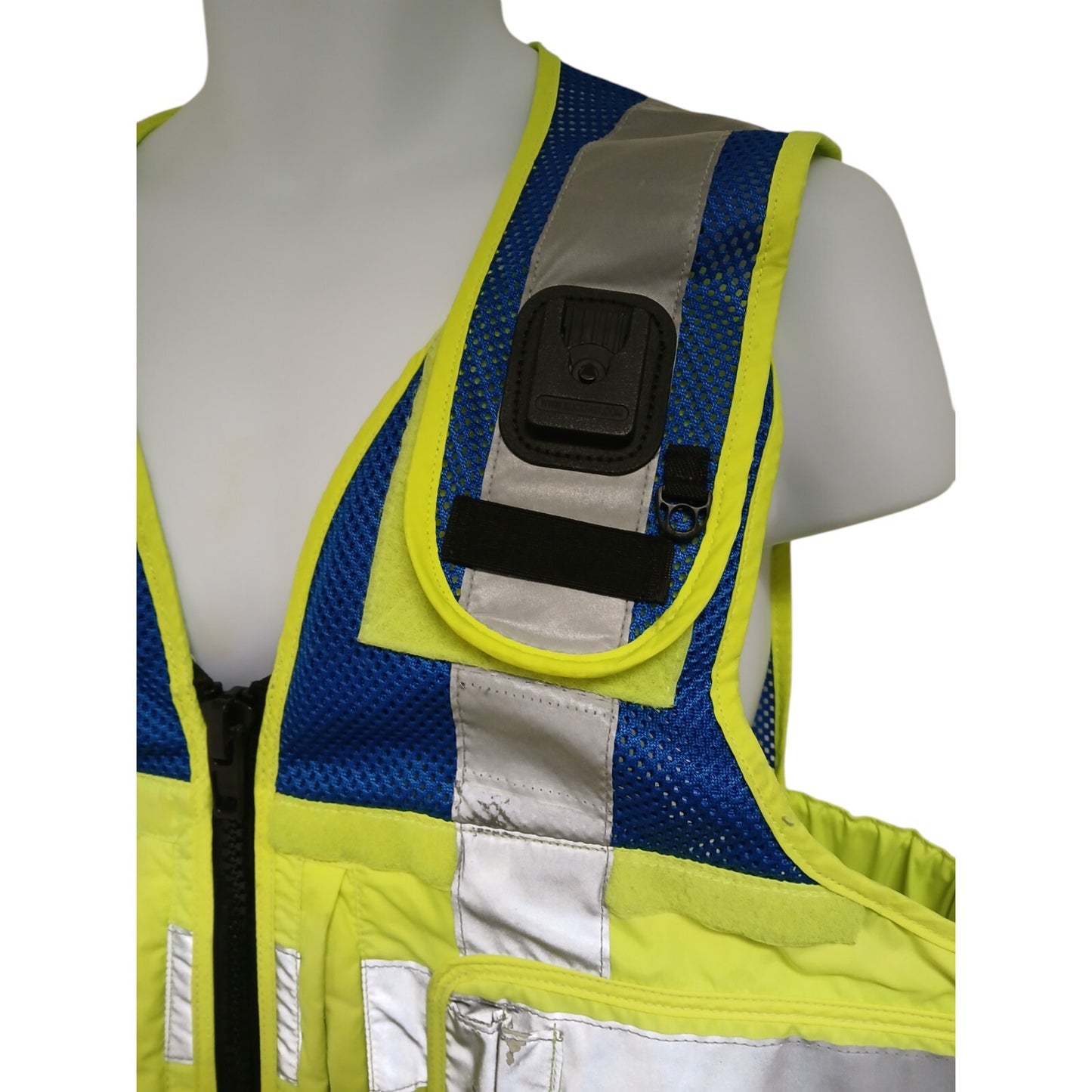 Mehler Vario System Vest Tactical Hi Viz Vis Klickfast Blue Police M Security