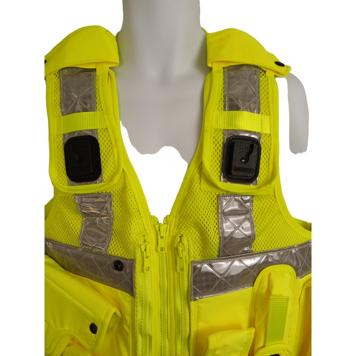 Arktis Tactical Vest Hi Vis Hi Viz Yellow Attached Utilities Pouches Security