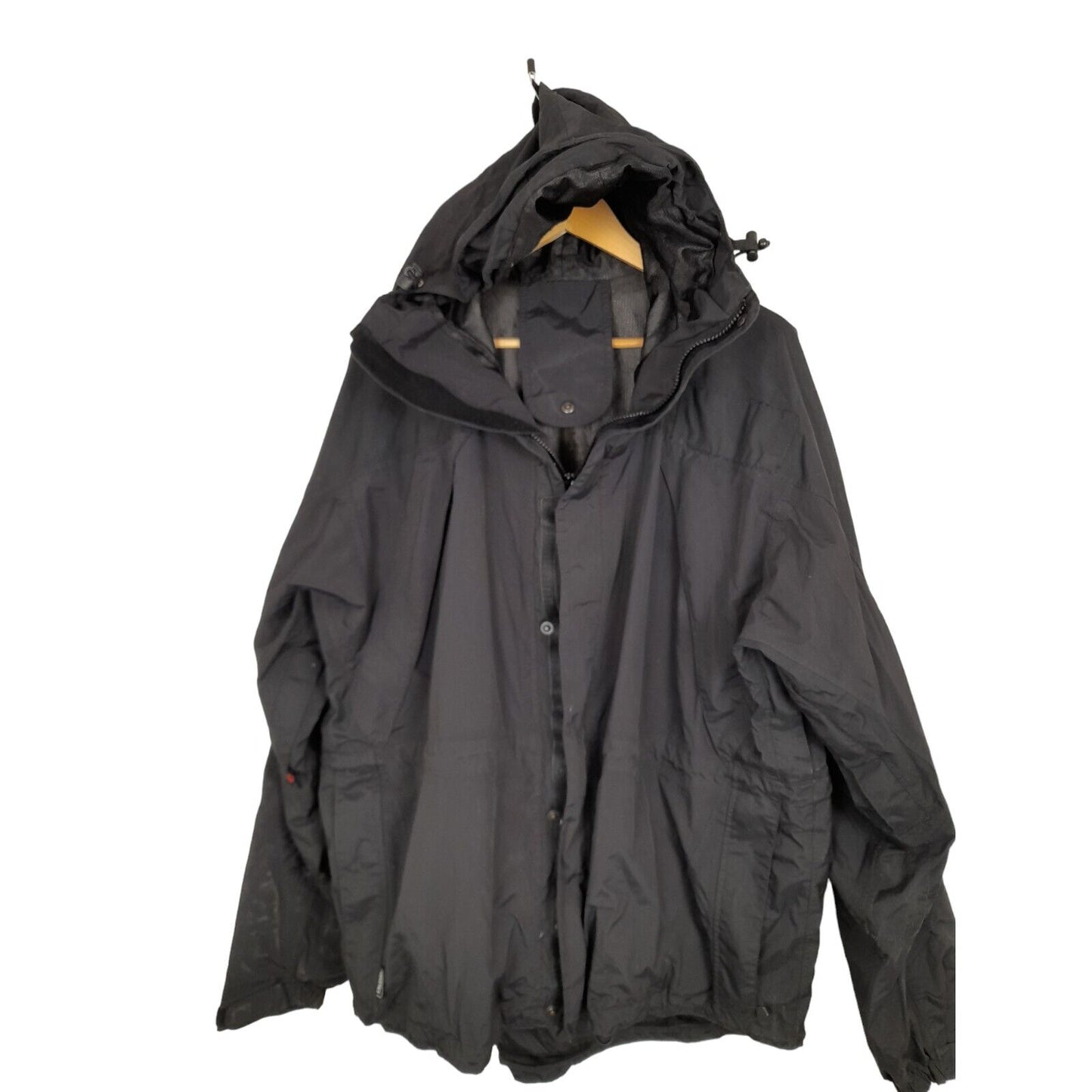 Keela System Dual Protection Jacket Ex Police Waterproof Anorak Security Black
