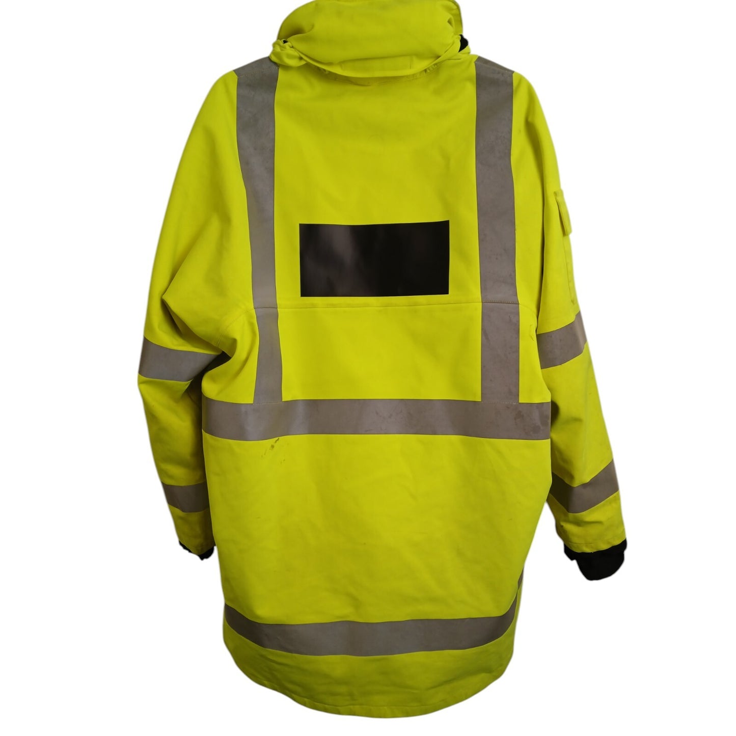Ballyclare Goretex Jacket 3/4 Length Hi Viz Hi Vis Yellow Railway Waterproof